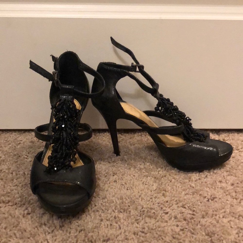 Black heels